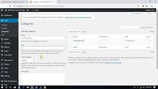 How to add new category to WordPress Blog or website
