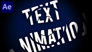 Create Fly Through Text Animation in After Effects - After Effects Tutorial | Text Reveal Animation