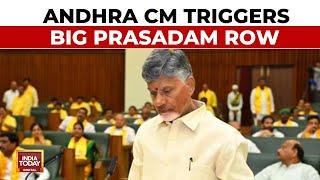 Tirupati Temple Prasadam Politics Peaks: YSRCP Tears Into Chandrababu Naidu Government | India Today