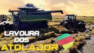 A colheitadeira JohnDeere sts 9670 atolou! |  COLHEITA DO ARROZ