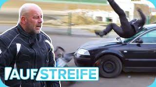 Riesiger SCHOCK: Polizist wird umgefahren! | Auf Streife | SAT.1