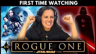 Has *ROGUE ONE* become my FAVORITE STAR WARS movie? | Movie Reaction | First Time Watching (1/2)