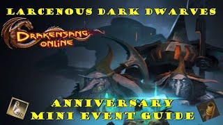 Drakensang Online |​Larcenous Dark Dworves ​| Anniversary mini-event GUIDE | #drakensangonline