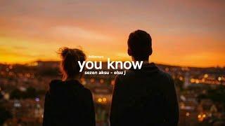 You know - elsu (sezen aksu - biliyorsun) English cover (sözleri/lycrs)