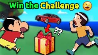 Shinchan VS Nobita  || Win The Challenge  || Roblox Elimination Tower