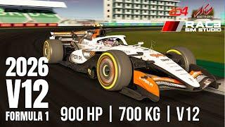 Introducing the RSS Formula Hybrid V12 R – 2026 F1 Re-Imagined in Assetto Corsa!