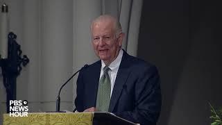 WATCH: James Baker delivers eulogy at George H.W. Bush's funeral