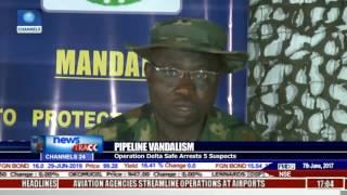 Pipeline Vandalism: Operation Delta Safe Arrests Five Suspects