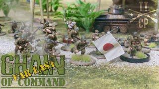 Tabletop CP: Chain of Command Battle Report- The Far East