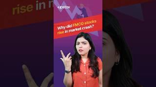 Why FMCG stocks rose amid stock market crash? | Defensive stocks explained | FMCG stocks