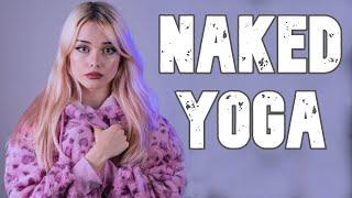 Naked Yoga  ( Naked Yoga Classes )  Nude Yoga  - Nude Yoga class  -  Doing a Naked Yoga Class