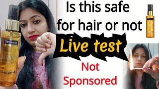 Tresemme Gloss Ultimate Hair Serum || Heat protection hair serum || Honest Review || buy or not