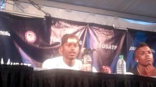 Trayvon Bromell Talks About How to Start Well in the 100m Like Justin Gatlin