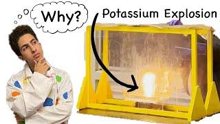 Why Potassium Reacts Strongly with Water