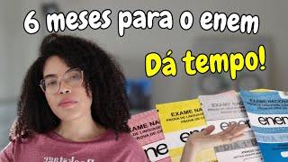 Como estudar para o ENEM 2024 a partir de JULHO (Um guia completo)!