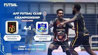 Menang 4-1, Black Steel Melaju ke Semifinal AFF Futsal Club Championship 2023