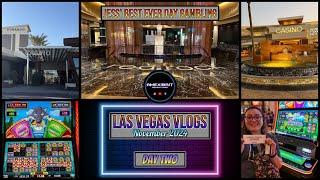 Las Vegas Vlog - November 2024 - Day 2 - Jess Wins BIG! - Off Strip Day, Mr Mamas, Durango, Red Rock