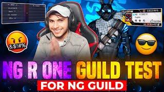 Finally‎@r_oneffGuild Test For NG Guild Aimbot HackerOn Nonstop Live StreamGarena Free Fire