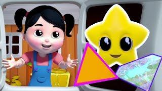 Formas para niños | Los niños aprenden formas | Shapes Song | Shapes Videos | Rhyme Songs For Kids