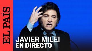 JAVIER MILEI en vivo en su discurso por el primer año como presidente de Argentina | EL PAÍS