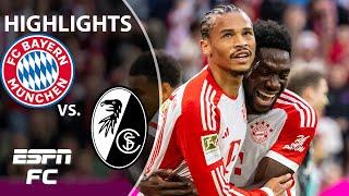 Bayern Munich vs. Freiburg | Bundesliga Highlights | ESPN FC