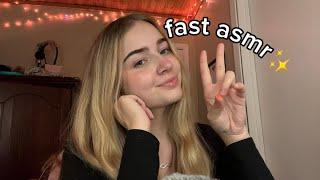 ASMR Fast and Aggressive mouth sounds, hand movements, and personal attention