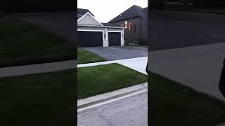 #lawncare Pullin’ up, checking out the grass  #lawnstripes #lawn #grass #lands