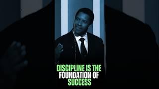 Discipline Is The Foundation Of Success  | Denzel Washington Motivational speech #motivation #quotes