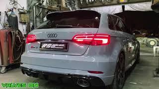 Audi RS3 w/ ARMYTRIX Variable Valve Controlled Exhaust