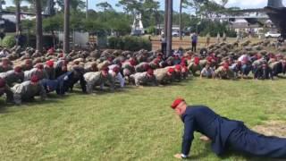 Special Tactics memorial push-ups