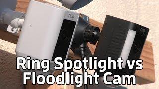 Ring Spotlight Cam vs Floodlight Cam review | TechHive