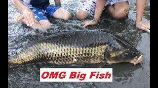 Tin được không? Tay không bắt được cá 30 lbs (15kg). Catch big fish by bare hands.