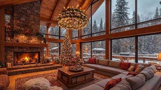 Waiting For Christmas 2025 - Cozy Winter Cabin & Relaxing Christmas Jazz Songs for Holiday Moods 