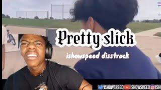 Ishowspeed reacting to my disstrack on him