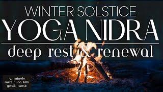 Winter Solstice Yoga Nidra for Deep Rest