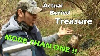 Still Shaking! - Actual buried treasure found Metal Detecting!