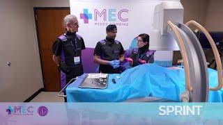 SPR Theraputics’ Sprint extensa® PNS System with Dr. Maricela Schnur at MedEd Combine