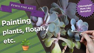 Painting Plants - Dos and Don'ts