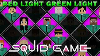 Squid Game Portrayed By Minecraft
