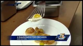 AAA rates Orchids at Palm Court a 5-diamond restaurant