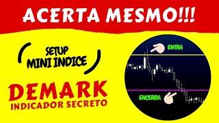 E Este Setup INCOMUM e ASSERTIVO Do Mini Índice Com o Indicador Demark? Veja: Você Vai Lucrar Mais!