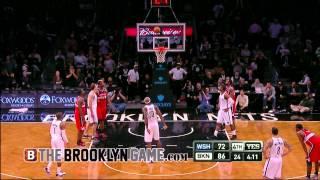 Brooklyn Cheers Reggie Evans on at FT Line