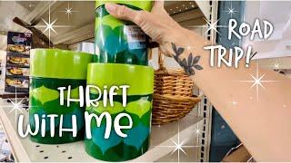 Thrift With Me | ROAD TRIP! Old School Thrifting | 3 Towns 5 Thrift Stores | Booth Restock 