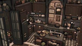 dark academia apartment | The Sims 4 apartment renovation | speed build