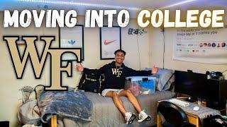 College Move In Day - Sophomore Year | Wake Forest University