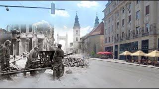 BUDAPEST WW2 - Then and now