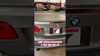 BMW IN FOR CARPLAY, ANDROID AUTO & REA RVIEW CAMERA INTEGRATION. FOR BETTER CONNECTIVITY & SAFETY