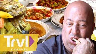 Most Wild Home-Cooked Meals | Bizarre Foods with Andrew Zimmern | Travel Channel