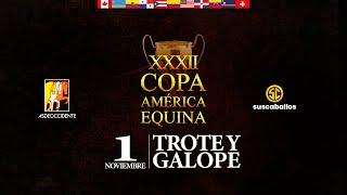 XXXII COPA AMERICA EQUINA 2024 - DIA 2/ TROTE Y GALOPE.