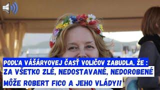 TY HEREČKA ROKA!! Magda Vášáryová tvrdí: Fico lovil voličov medzi spodinou!!